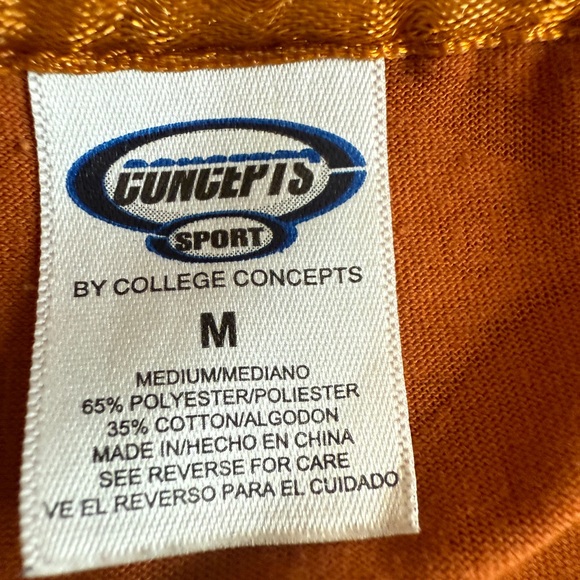 Texas Longhorn Women's Bundle -Long Sleeve Burn out Top, bracelet and ring - Picture 7 of 13